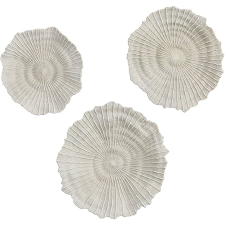 Ocean Gems Coral Wall Decor Set/3