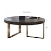 Uttermost Accent Furniture - Occasional Tables Converge Round Coffee Table