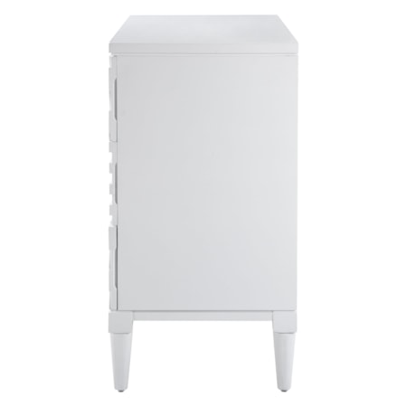 Colby White Drawer Chest