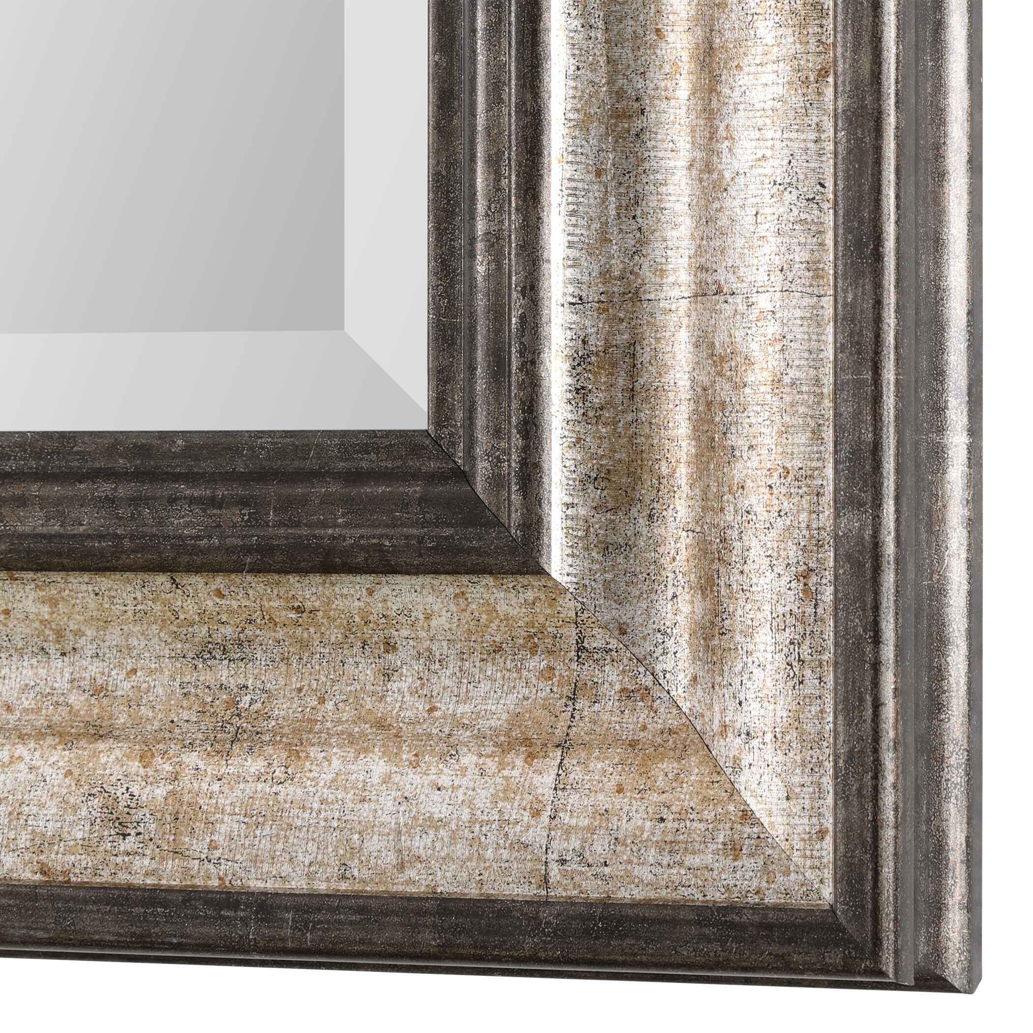 Uttermost Shefford Shefford Antiqued Silver Mirror