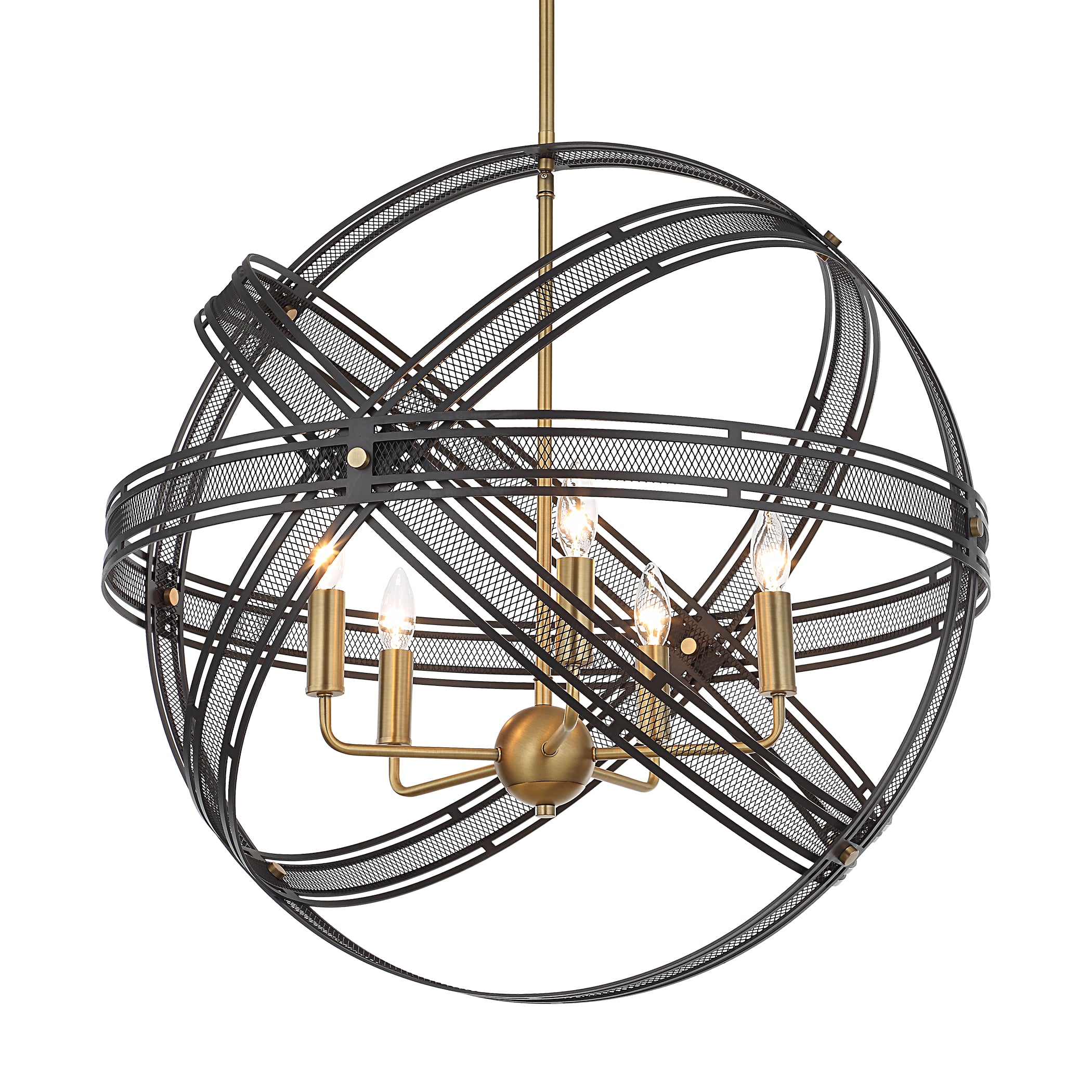Uttermost Spherical Spherical 5 Light Pendant