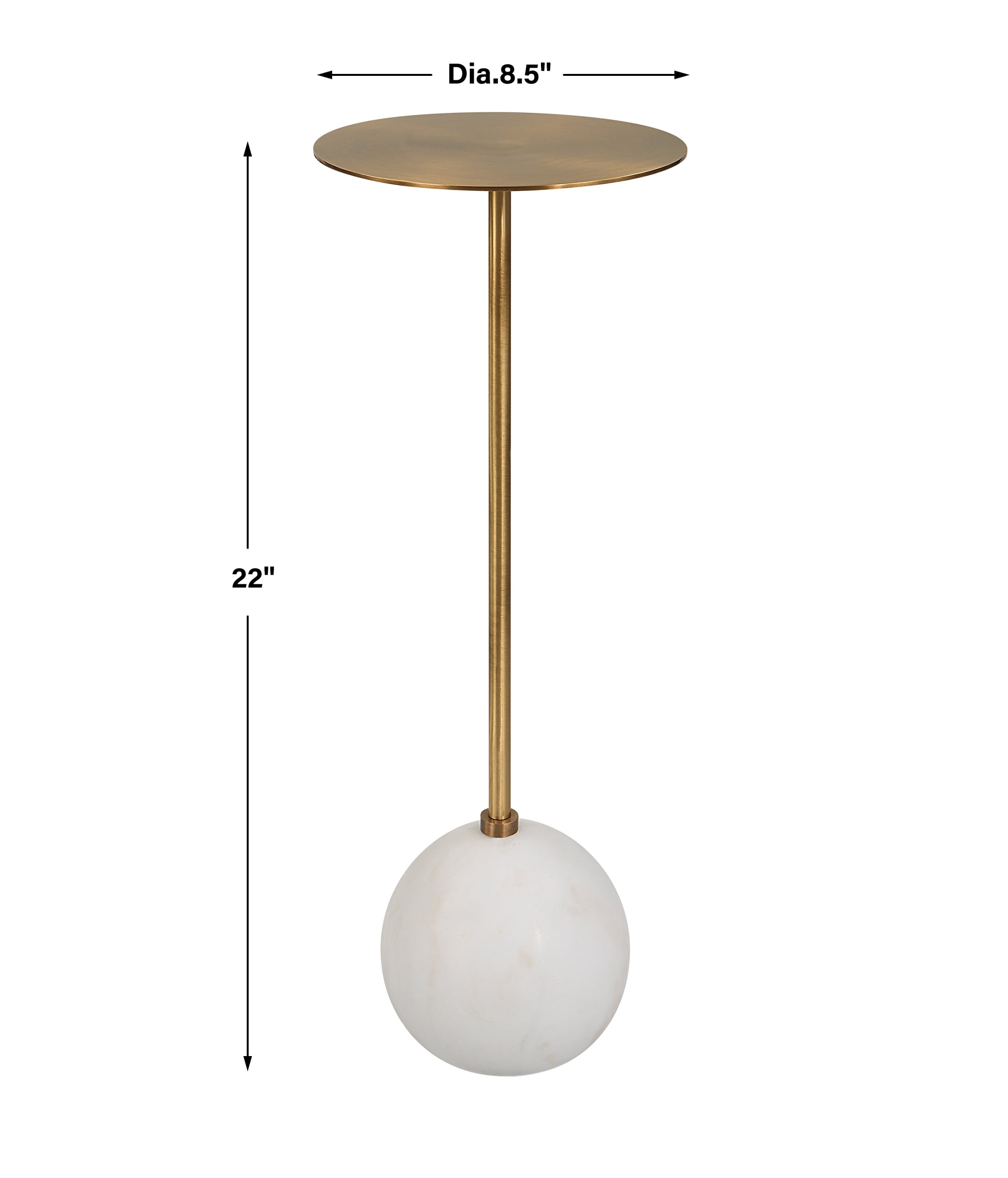 Gimlet White Drink Table