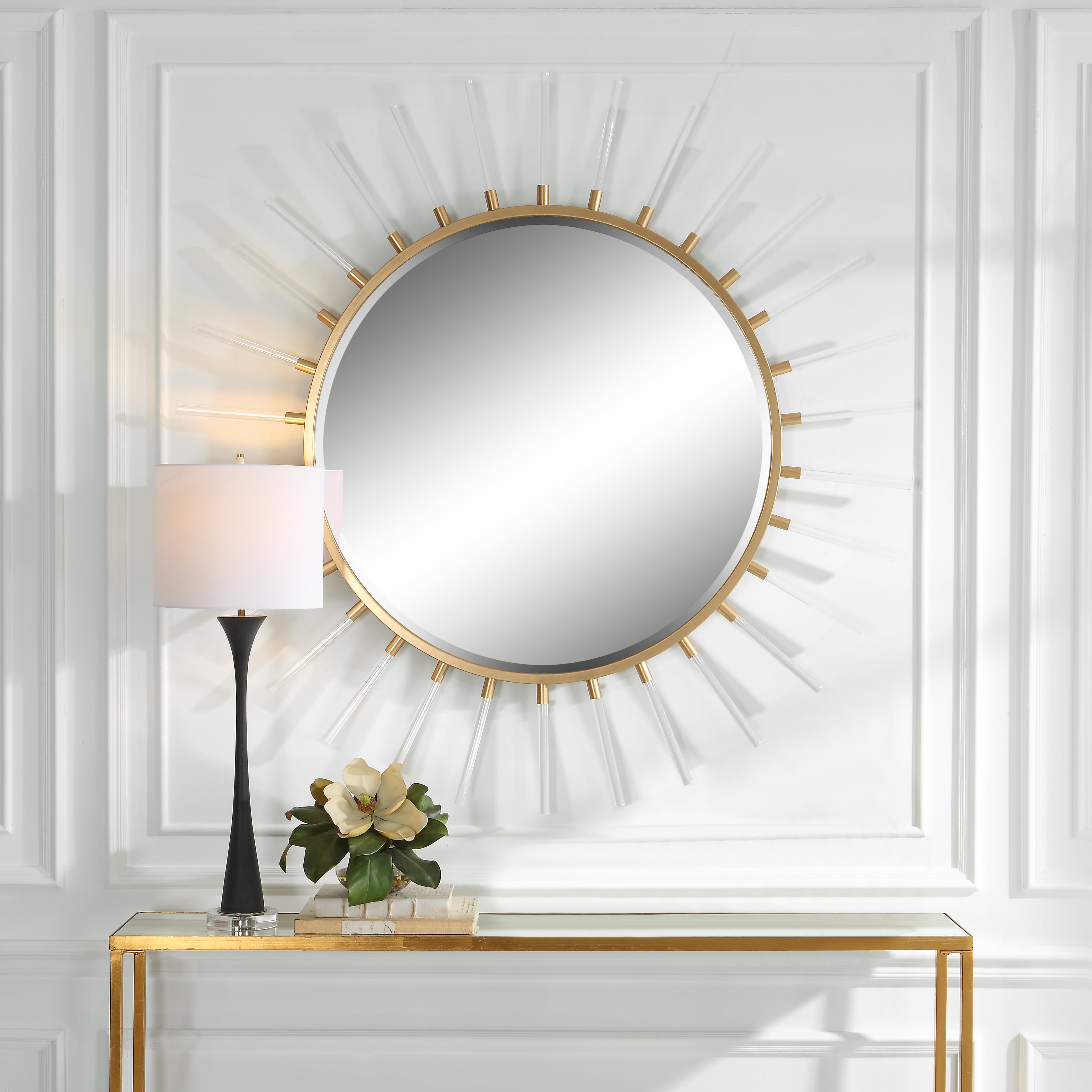 Uttermost Oracle Oracle Round Starburst Mirror