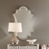 Uttermost Mirrors Elara Antiqued Silver Wall Mirror