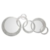 Uttermost Mirrors - Round Odiana Silver Rings Modern Mirror