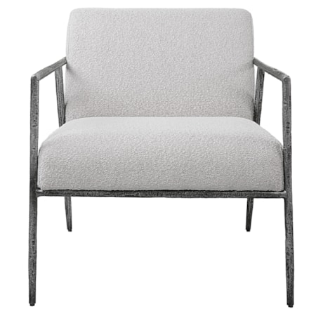 Brisbane Light Gray Accent Chair