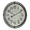 Uttermost Clocks Uttermost Nakul Industrial Wall Clock