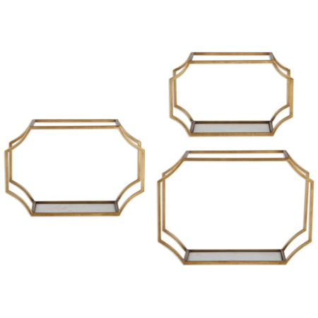 Lindee Wall Shelves (Set of 3)