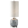 Uttermost Buffet Lamps Zahlia Aged Gray Ceramic Lamp