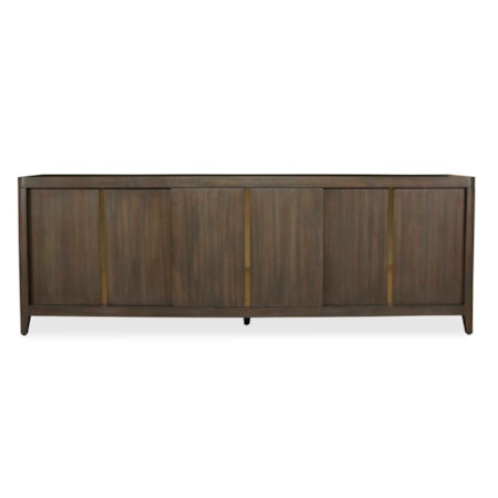 Botero Walnut Console Cabinet
