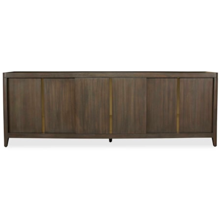 Botero Walnut Console Cabinet
