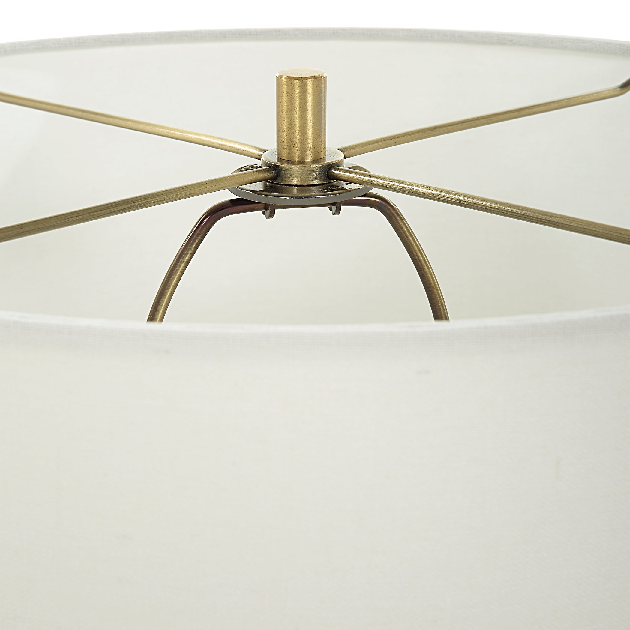 Crystal Column Table Lamp