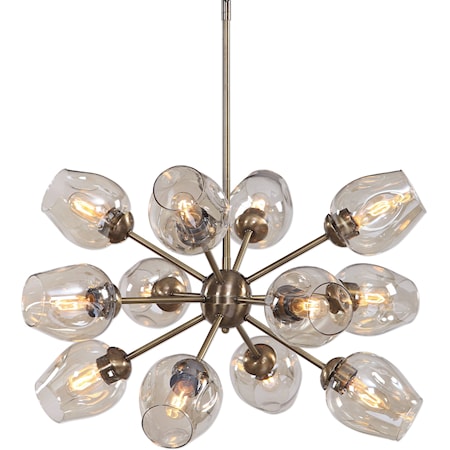 Chet 12 Light Sputnik Chandelier