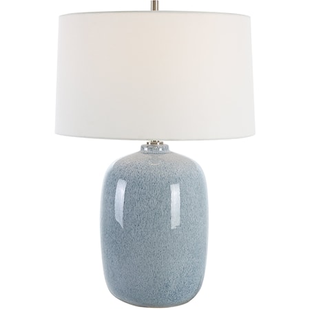 Jubilee Sky Blue Table Lamp