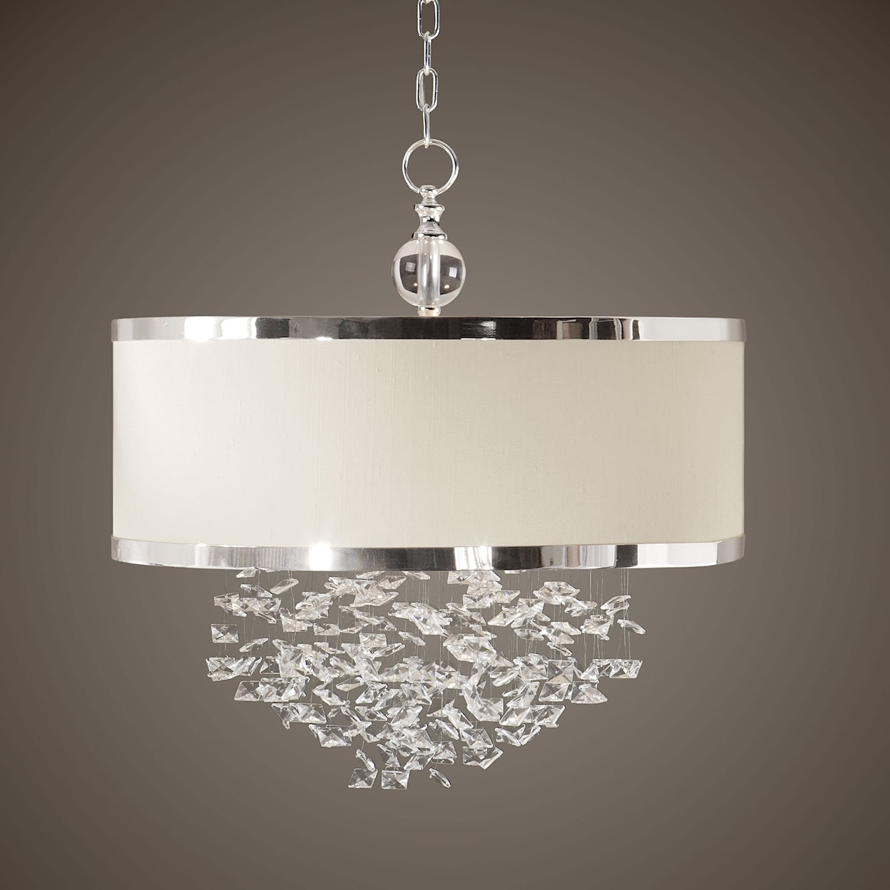 Uttermost Lighting Fixtures - Pendant Lights Fascination 3 Light Hanging Shade