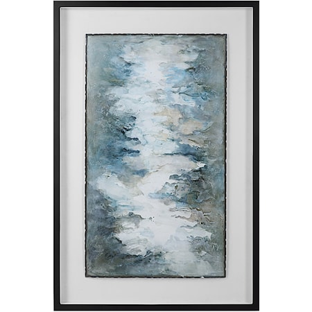 Lakeside Grande Framed Abstract Print