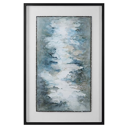 Lakeside Grande Framed Abstract Print