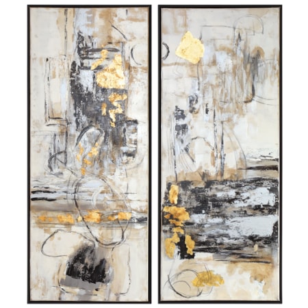 Life Scenes Abstract Art