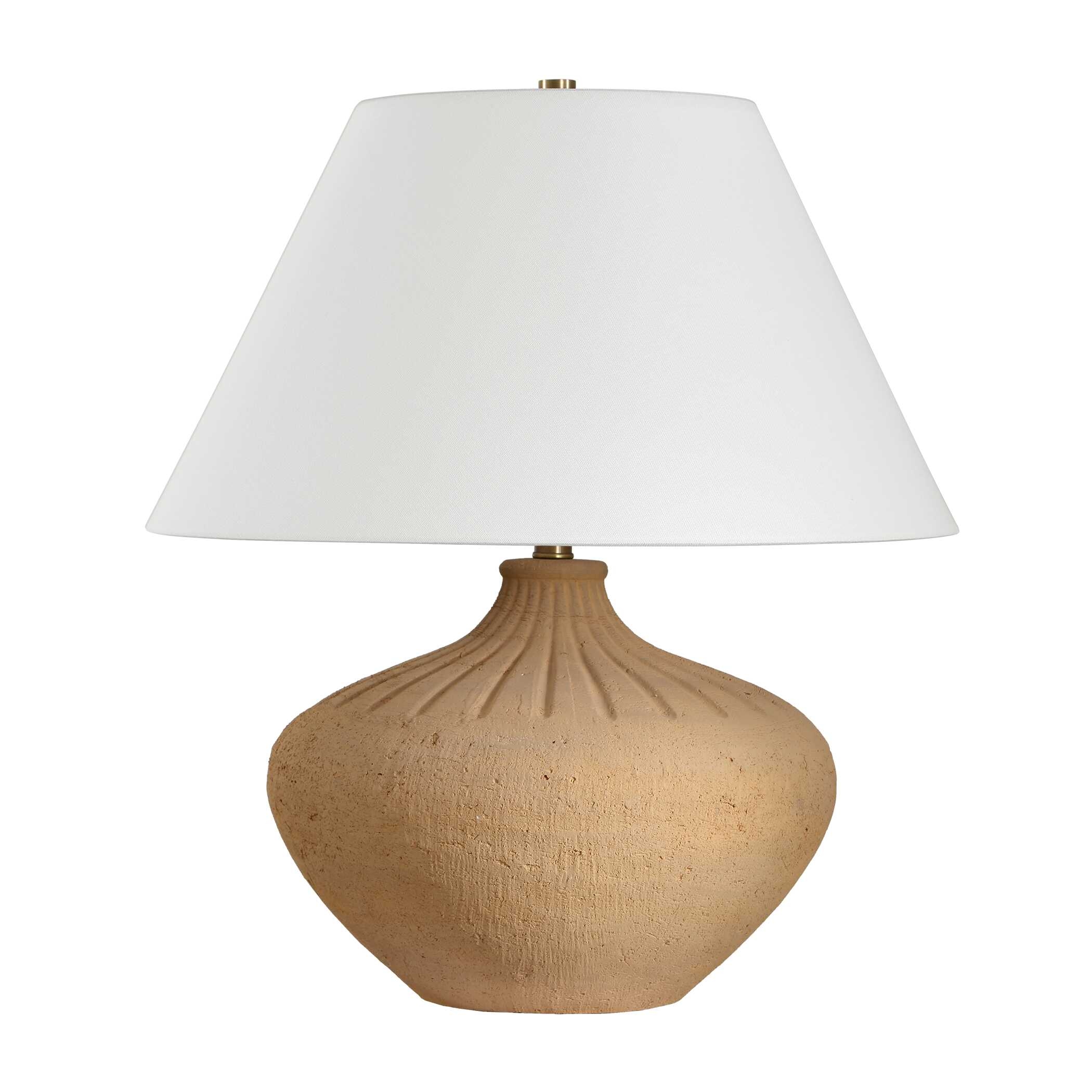 Eldon Terracotta Table Lamp