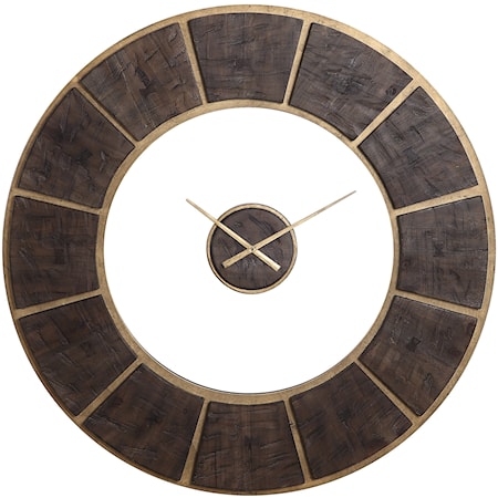 Kerensa Wooden Wall Clock