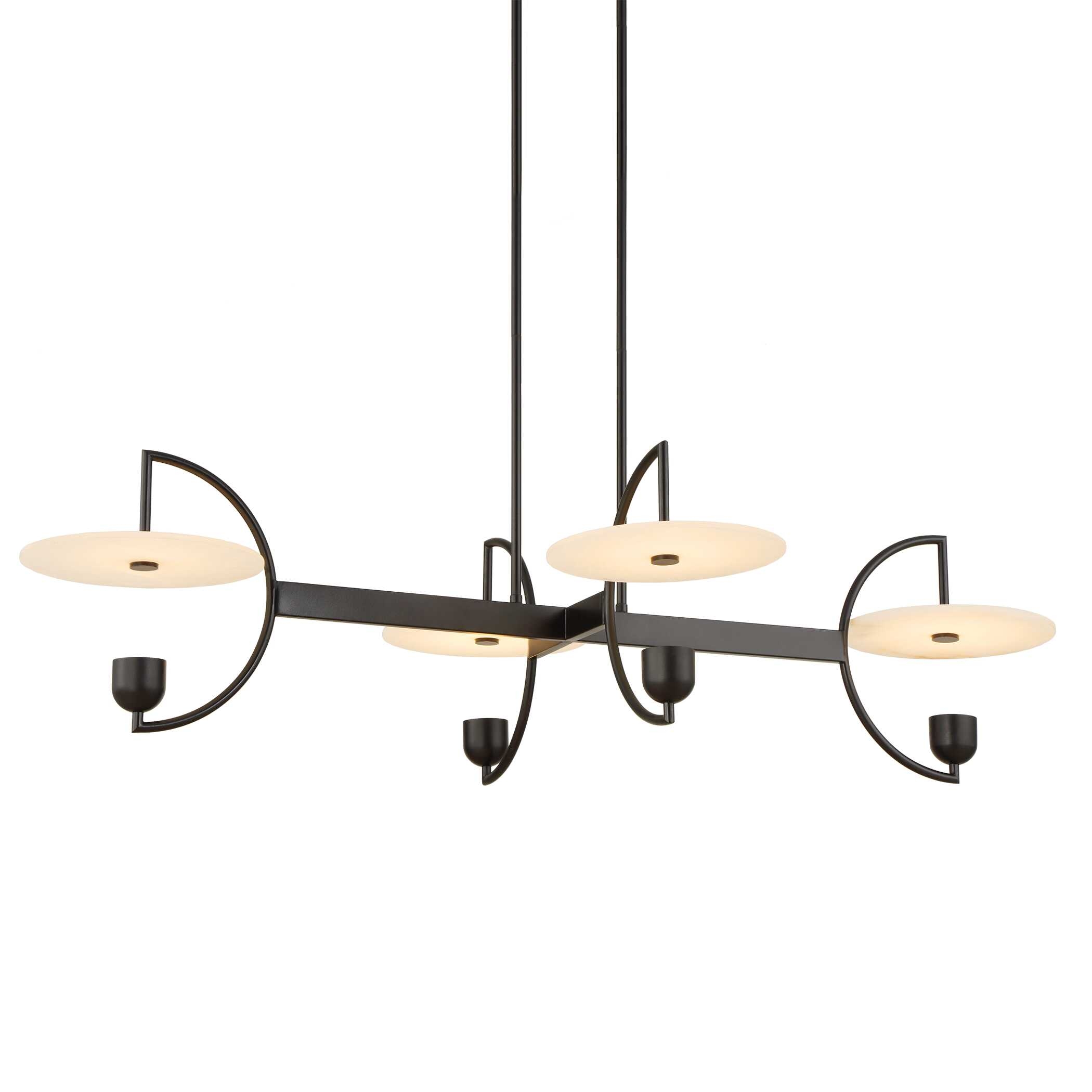 Uttermost Kyoto Kyoto 4 Light Linear Led Chandelier
