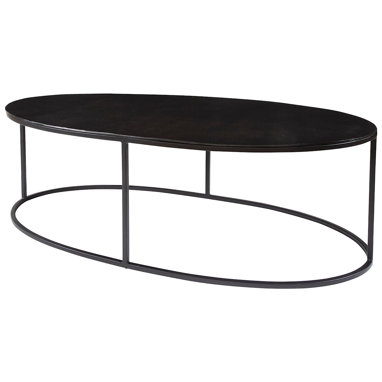 Uttermost Accent Furniture - Occasional Tables Coreene Oval Coffee Table