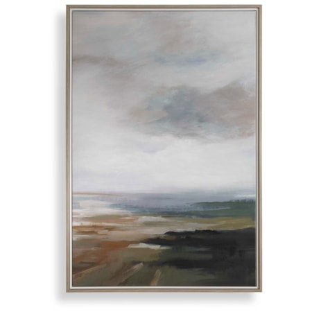 Lowlands Framed Landscape Print