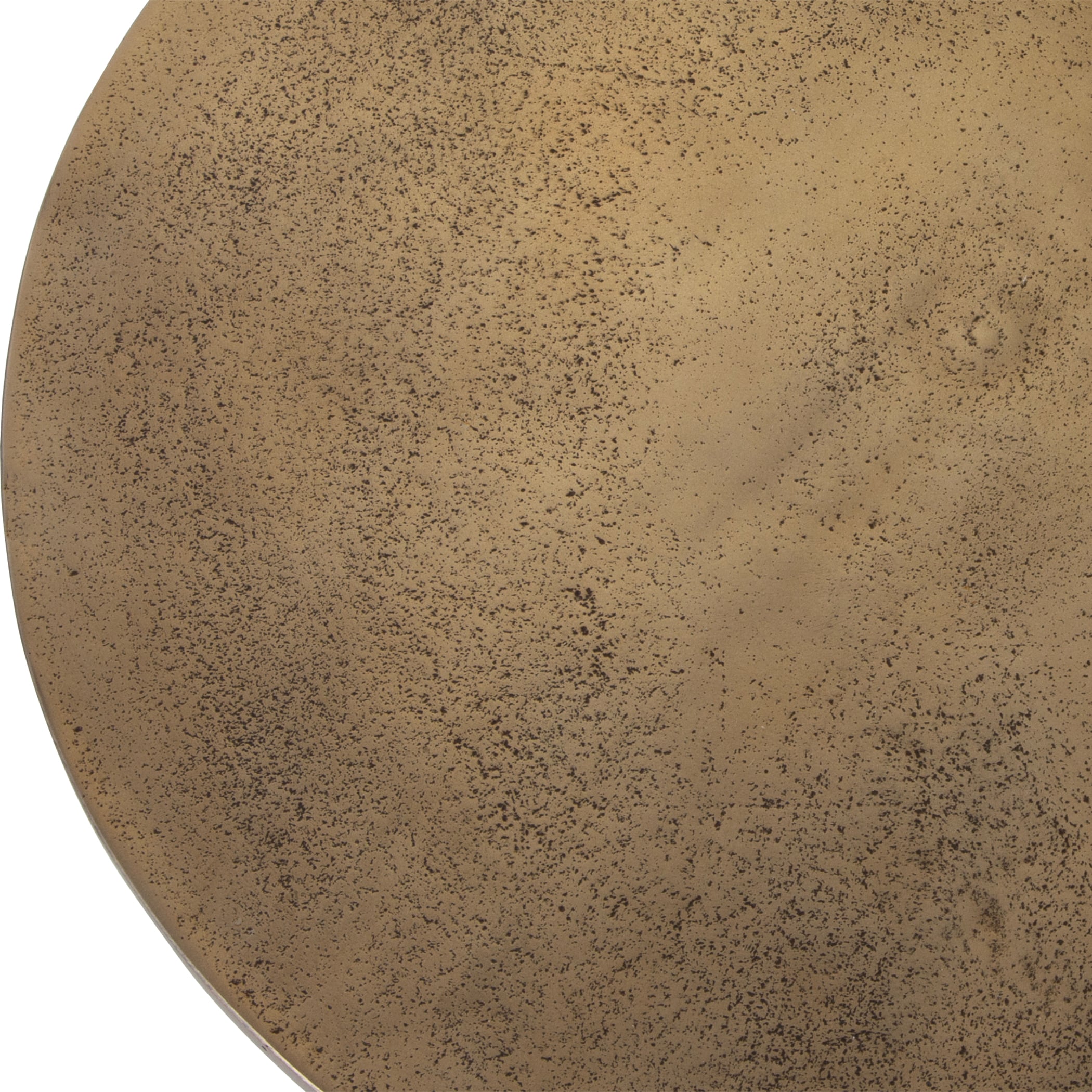 Antigua Antique Brass Side Table