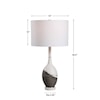 Uttermost Table Lamps Tanali Modern Table Lamp