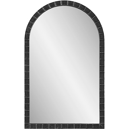 Dandridge Black Arch Mirror