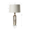 Uttermost Table Lamps Valdieri Metallic Bronze Lamp