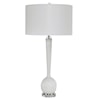 Uttermost Table Lamps Kently White Marble Table Lamp