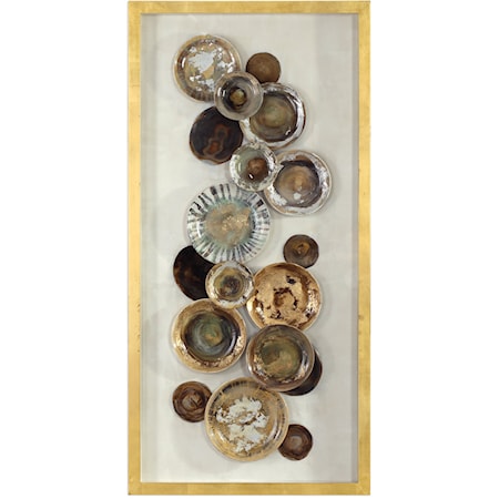 Myla Antique Plate Shadow Box