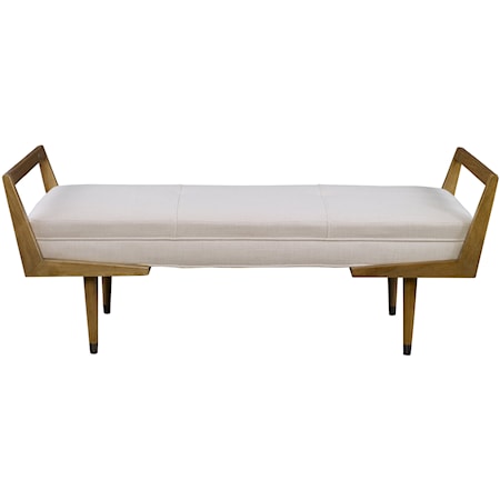 Waylon Modern Ivory Bench