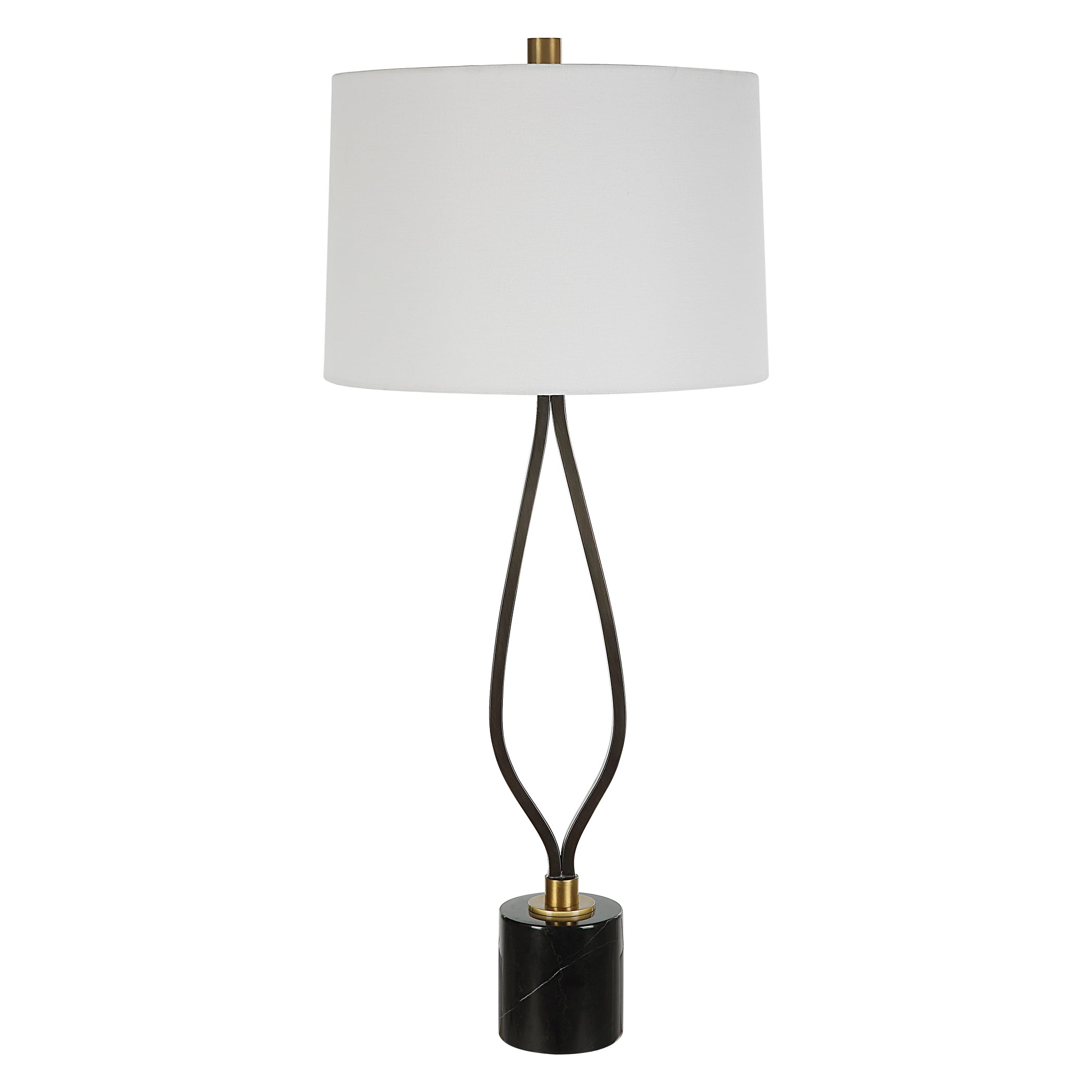 Separate Paths Iron Table Lamp