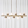 Uttermost Droplet 11-Light Linear Chandelier