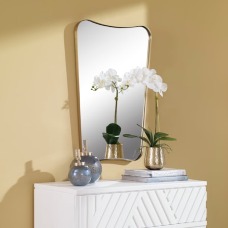 Belvoir Brass Mirror