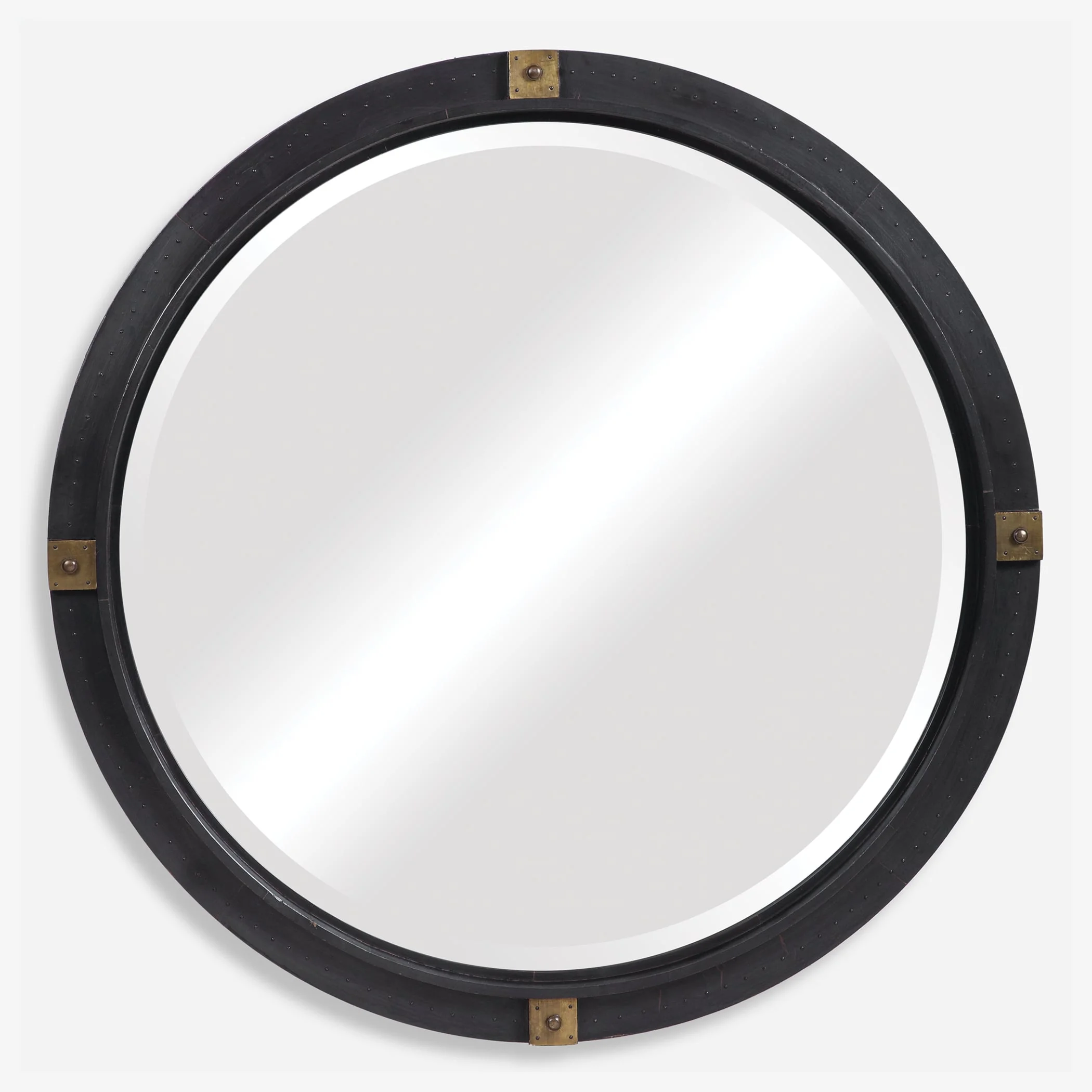 Uttermost® Sailor's Knot White Small Round Mirror, Farnham's Furniture  Galleries