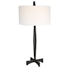 Uttermost Counteract Rust Metal Table Lamp with Tapered Base