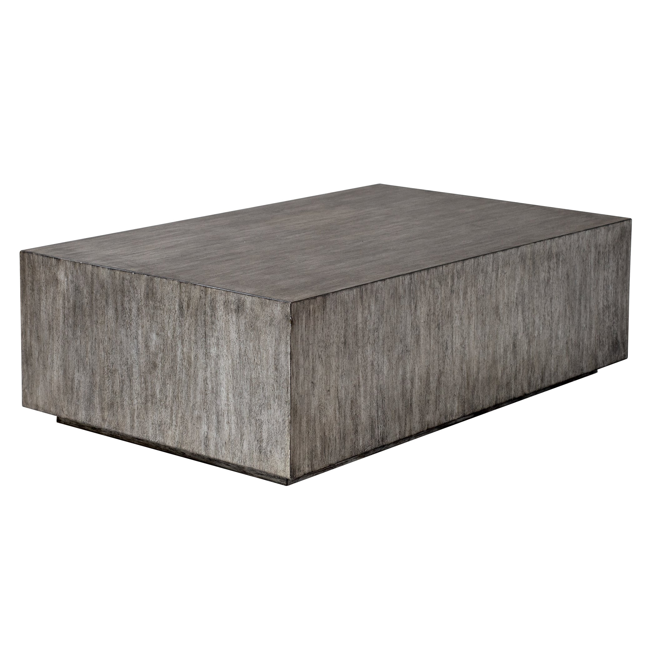 Uttermost Accent Furniture - Occasional Tables Kareem Modern Gray Coffee Table