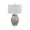 Uttermost Table Lamps Marisa Off White Table Lamp