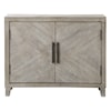 Uttermost Accent Furniture - Chests Adalind White Washed Accent Cabine