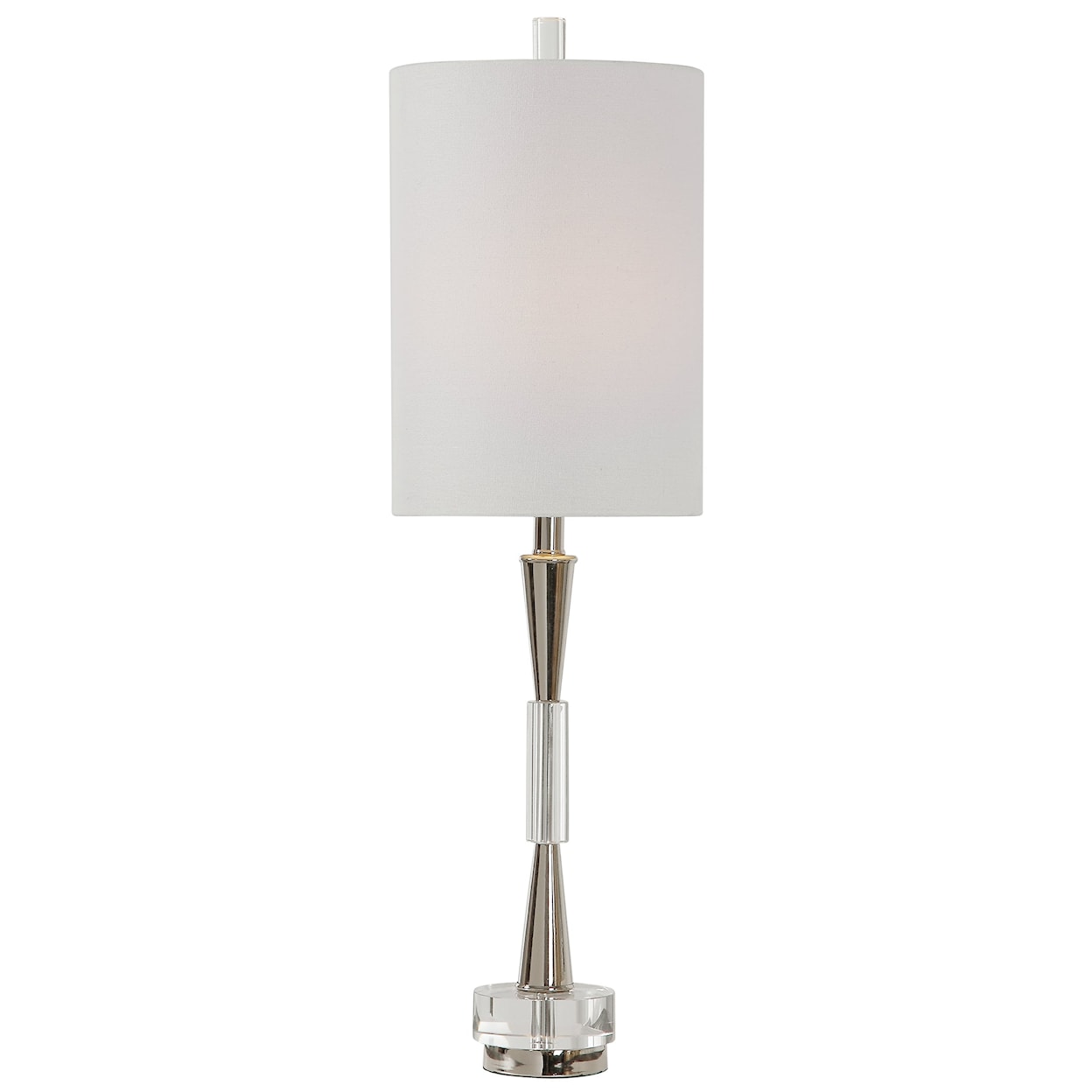 Uttermost Buffet Lamps Azaria Polished Nickel Buffet Lamp