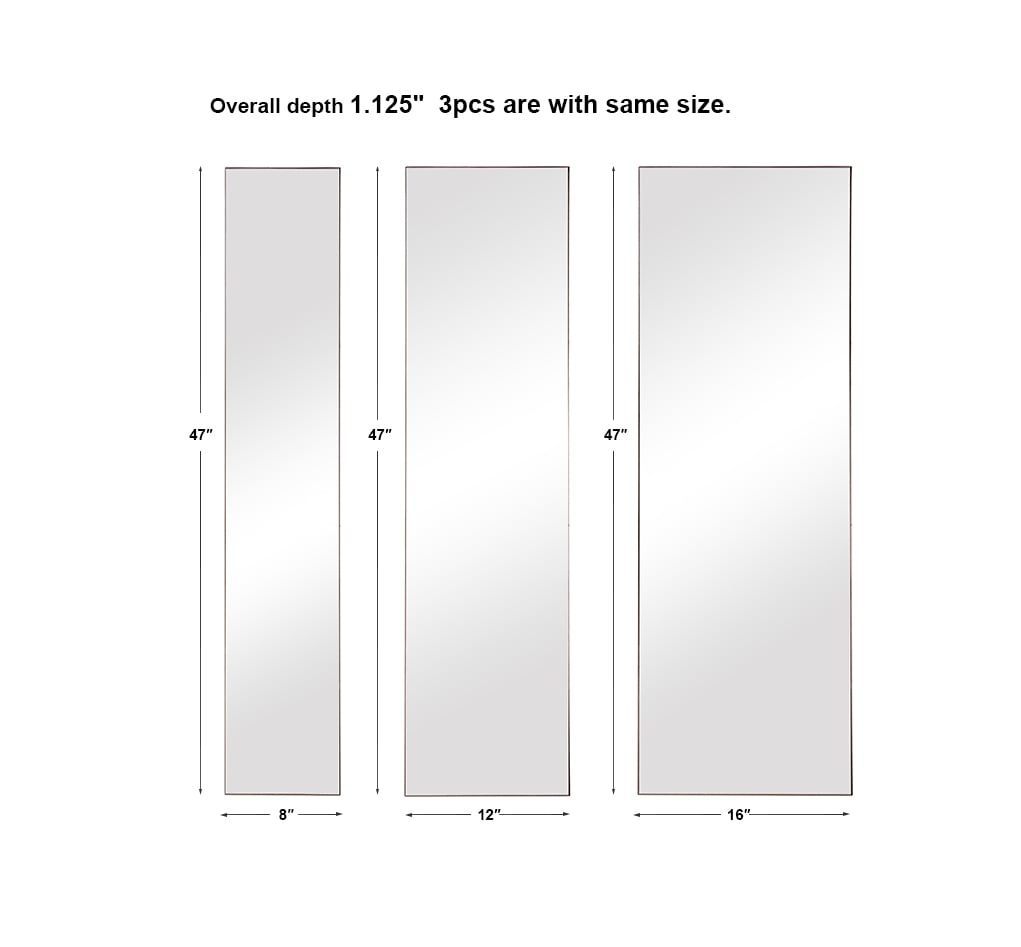 Uttermost Mirrors Rowling Gold Mirrors, S/3