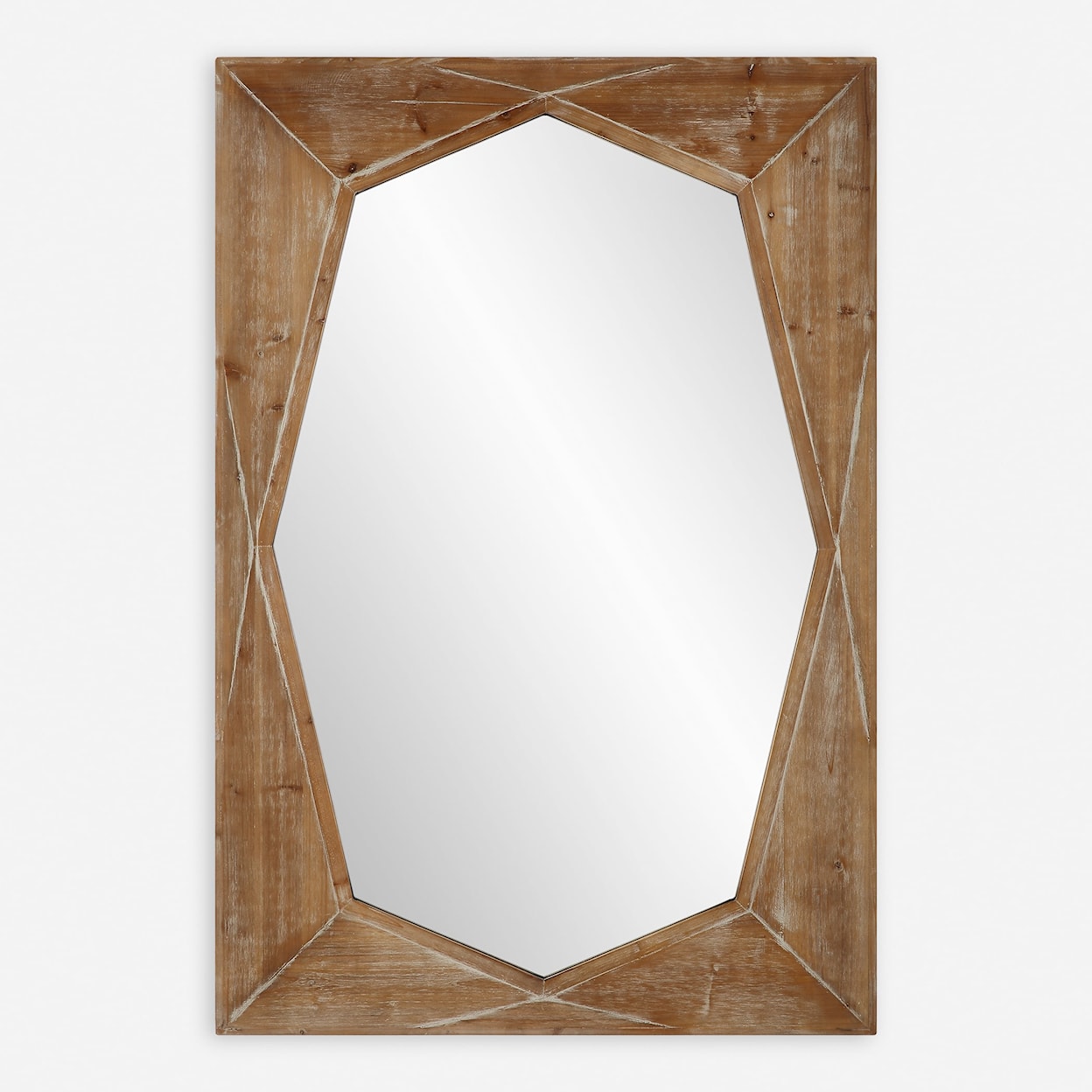 Uttermost Marquise Marquise Natural Wood Mirror
