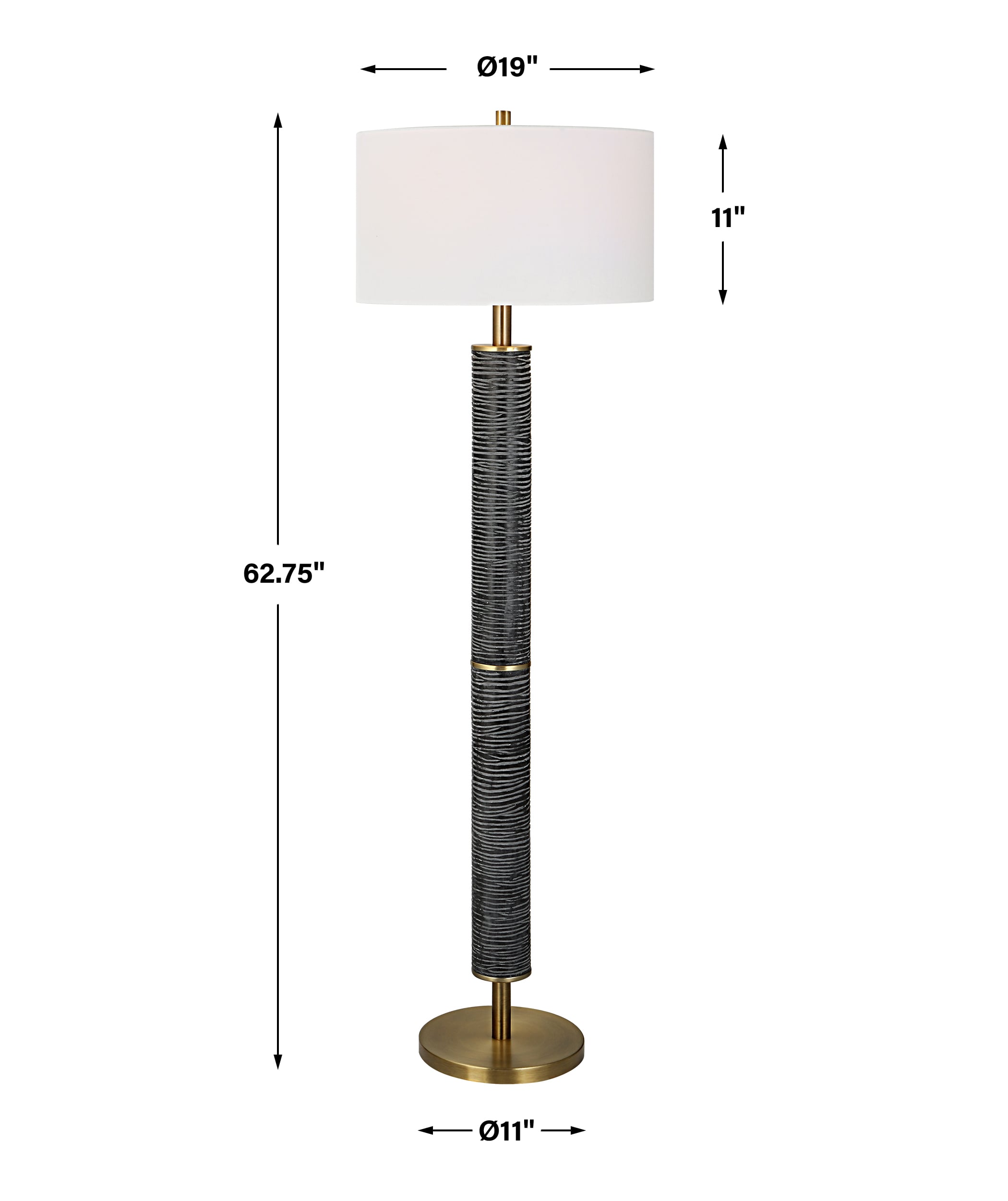 Uttermost Summit Summit Rustic Floor Lamp