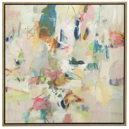 Party Time Framed Abstract Art