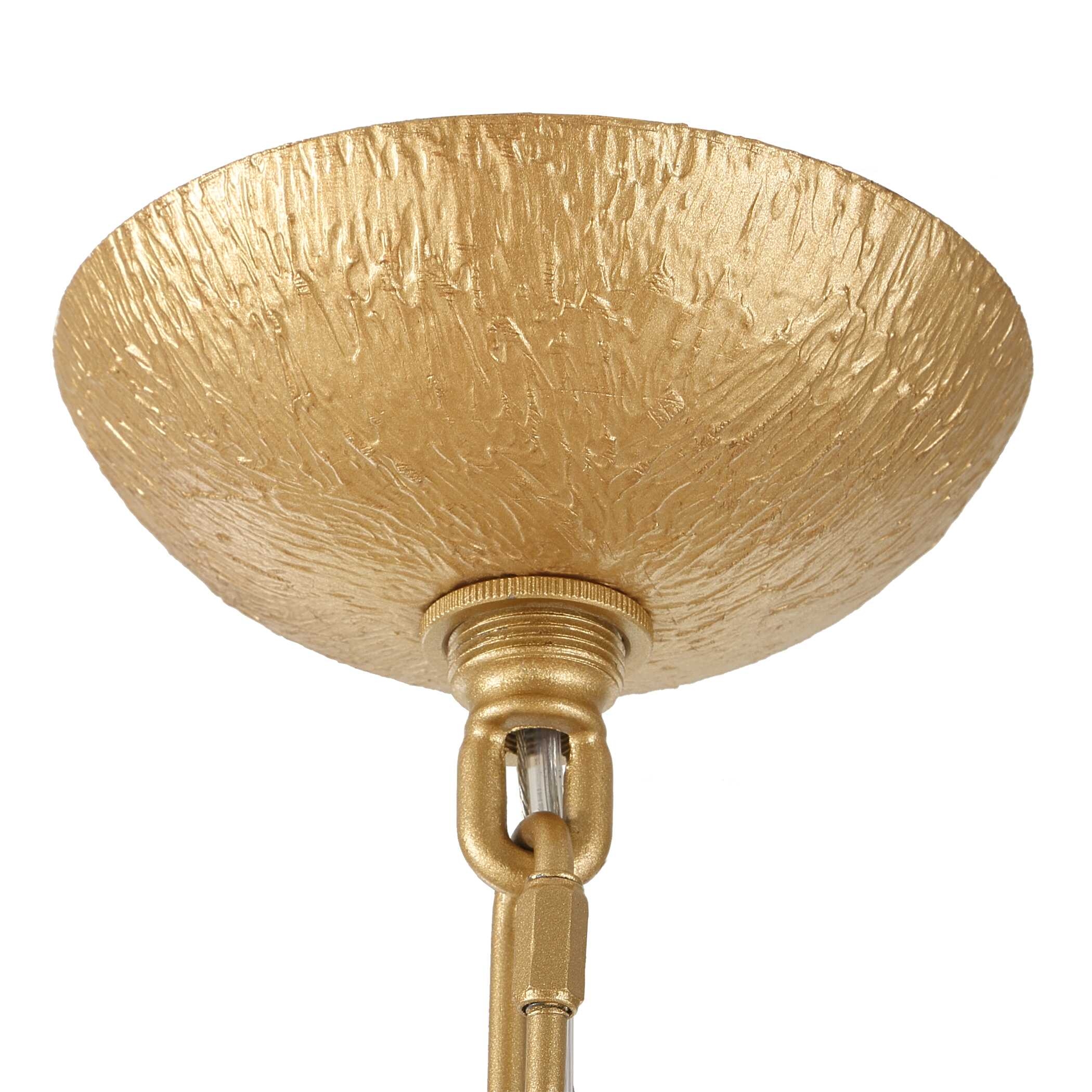 Uttermost Seville Seville 9 Light Gold Chandelier