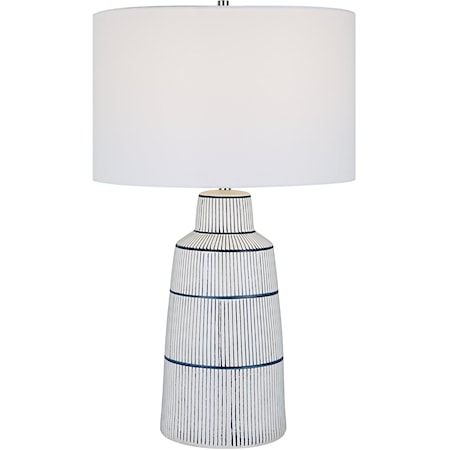 Breton Nautical Stripe Table Lamp