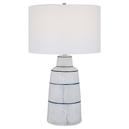 Breton Nautical Stripe Table Lamp